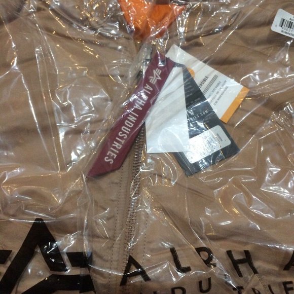 ALPHA INDUSTRIES MA-1 Reversible Bomber Jacket - Picture 3 of 6